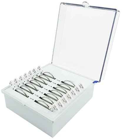 Ensemble de lentilles d'optométrie multifocale pour examens ophtalmologiques complets et correction de la vision