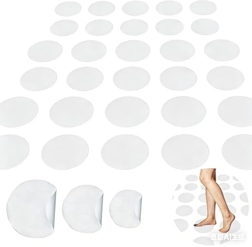 Dstarymnix Pegatinas Antideslizantes Ducha Transparente, Adhesivos Antideslizantes Bañera Autoadhesivos, Tiras Antideslizantes Ducha, Protección Antideslizante para Ducha y Bañera