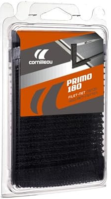 Cornilleau Het Primo 180 tafeltennistafel net Van is geschikt voor hobbytafels en is gemaakt Van polyethyleen.