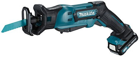 Makita Akku-Reciprosäge, 10,8 V, 1 Akku im Makpac, JR103DY1J, 12x1000 mm