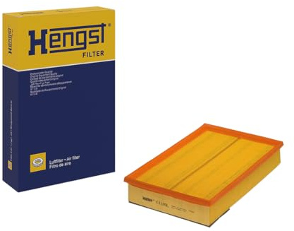 HENGST - Luftfilter E1189L - Luft-Filtereinsatz für KFZ | Hochwertiger Motorluftfilter für Otto- oder Dieselmotor - Schutz für Motoren - Wasserbeständig