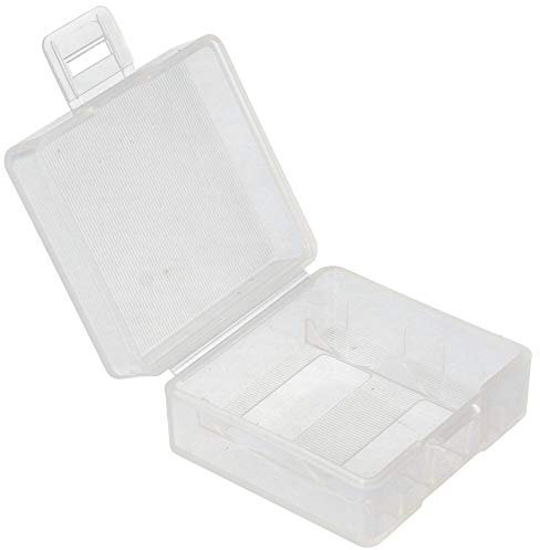 Soshine Akku Aufbewahrungsbox für 2x 18350 Akkus transparent