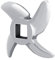 Jeffergarden Accessori per Tritacarne in Acciaio Inox, Ricambi per Uso Domestico e Cucina (22#)