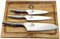 Kai Seki Magoroku Shoso conjunto profesional | Cuchillo de acero | Santoku + 2 x cuchillos multiusos + tabla de roble 30x22 cm precio de venta al público: 199, €