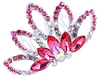 1stk Hochzeitskopfschmuck Für Die Braut Frauen Haarkamm Haarschmuck Für Die Brautjungfer Stirnbänder Für Damenhaar Kristallkronen Diademe Hochzeit Kopfschmuck Zubehör Kind