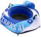 WERNNSAI Schwimminsel 130 cm – Aufblasbares Sofa mit Getränkehaltern & Rückenlehne – Schwimmring für Erwachsene aus 420D Oxford – Verbindbare Badeinsel mit Netzboden – Luftmatratze Pool