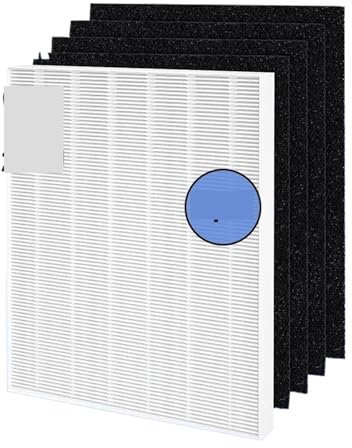 ARPZPPSK 1 Filtro HEPA Verdadero Y 4 Prefiltros De Carbón Activado, Compatibles con Winix P300 Winix Zero Winix 2020EU Filtro Purificador De Aire Filtro Cartucho De Filtro