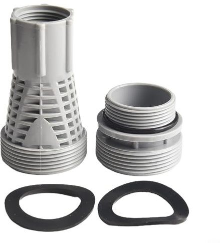 2 Pack Plastic Pool Hose Connectors for Connecting Swimming Pools