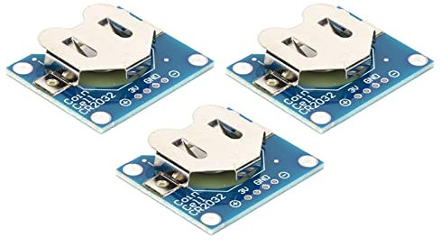 Button Battery Holder, 2.54mm Port, for 20mm CR2032 Coin Cell with Breadboard, Ideal for DIY Projects