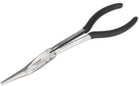 Siegen S0437 275mm Offset Needle Nose Pliers