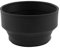 sourcing map Gummi Streulichtblende faltbar 3 Stufen 77mm weich Schwarz
