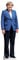 STAR CUTOUTS Angela Merkel Pappaufsteller in Lebensgröße, 164 cm, Pappe, Regular