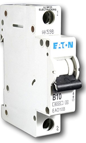 Eaton EAD10B MCB Miniature Circuit Breaker Type B 10 Amp