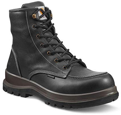 Carhartt Herren Hamilton Rugged Flex® Wasserfester S3-Sicherheitsstiefel, Schwarz, 48