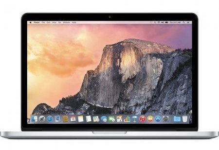 Apple MacBook Pro Retina 13 ME662LL/A / Intel Core i5 2.6 GHz / RAM 8 GB / 250 GB ssd / UK Clavier (Reconditionné)