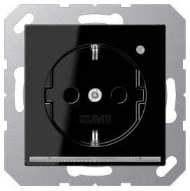 SCHUKO-Steckdose mit LED-Licht JUNG A1520-OSWLNW