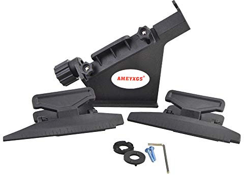 SHARROW Befiederungsgerät Bogenschießen Pfeil Fletching Jig Recurve und Compoundbogen Einstellbare Pfeilfedern Werkzeug Kleben (Schwarz)