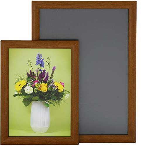 KDS A1 Klapprahmen Wood Holzoptik A25mm Plakatrahmen Posterrahmen