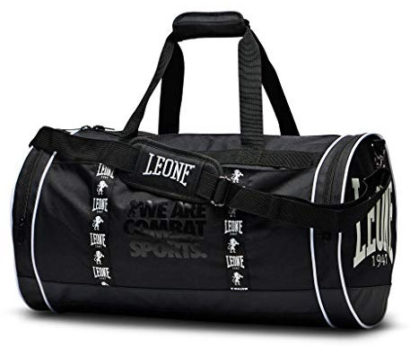 LEONE 1947, Botschaftertasche, Unisex-Erwachsene, Schwarz, Taglia Unica, AC937
