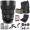 Sigma 85 mm f/1.4 DG DN Art Objektiv für Sony E Mount mit Altura Photo Advanced Zubehör und Reisepaket