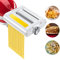 Jovan Home Accessoire pour machine à pâtes KitchenAid 3 en 1 comprenant un rouleau à pâtes, un coupe-spaghetti et un coupe-fettuccine et un accessoire pour pâtes