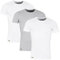 Lacoste Herren T-Shirt Rundhals TH3321, Männer Basic Tshirt,Tee,Regular Fit,Weiß,XXL