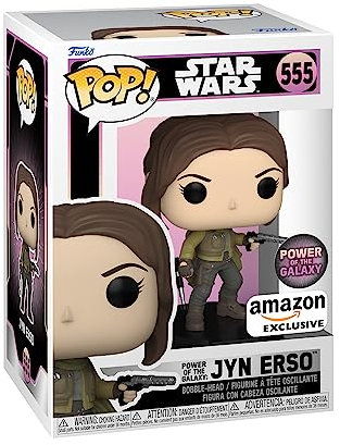 Funko POP! Star Wars: Power of the Galaxy - Jyn Erso - Star Wars Rogue One - Amazon Exclusive - Collectable Vinyl Figure - Gift Idea - Official Merchandise - Toys for Kids & Adults - Movies Fans