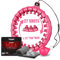 K-MART Smart Hula Hoop, Verstellbarer Fitness-Übungs-Gewichteter Hula Hoop, 27 Abnehmbare Knoten, Verbindungen