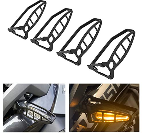 Blinkerschutz vorne und hinten passend für BMW R1250GS Adventure 2019, R1200GS LC ADV 2014–2019 Motorrad-LED-Blinker-Schutzset