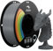 Creality Ender PLA+ Filament für 3D-Drucker, 1,75mm 3D Druck Filament, 1kg Spule, Maßgenauigkeit +/- 0,02mm, passend für die meisten FDM 3D Drucker, Grau