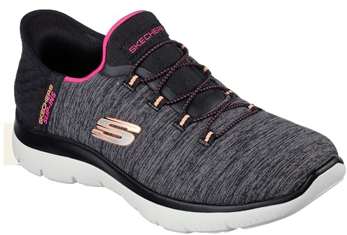 Skechers Womens Wide Fit Slip-Ins: Summits Trainers | All Year Round | Trainer Trainer | Slip On