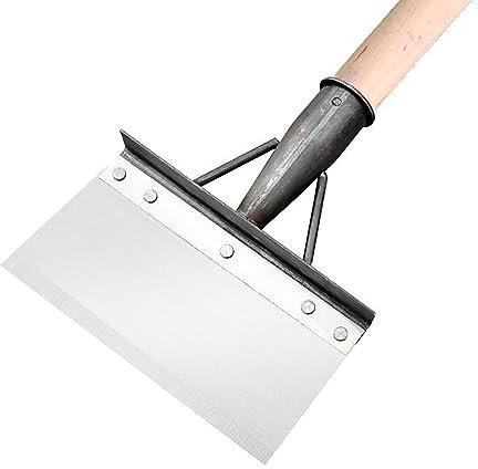 Multifunctional Garden Shovel, Outdoor Garden Cleaning Shovel, Metal Flat Shovel,Weed Remover Tool, Garden Planting Shovel, Farm Weeding Weed Cleaning Shovel (23cm)