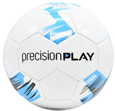 Precision Force Training - Pallone da calcio vibrante durevole ad alta visibilità per tutti i tempi, ideale per giardino e parco, misura 4