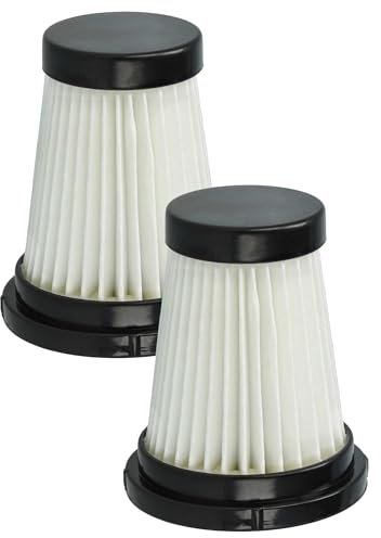 vhbw 2x Staubsaugerfilter kompatibel mit Moosoo K13, K12, K12 Pro Staubsauger - Schmutzfilter, Filtereinheit
