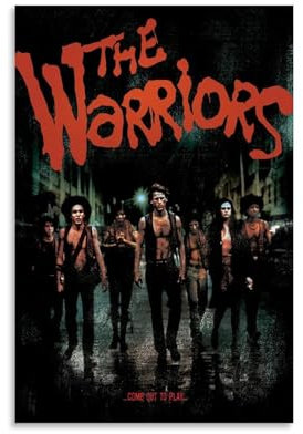 XXueMei The Warriors 2 Filmposter, Vintage-Poster, dekorative Malerei, Leinwand, Wandposter und Kunstdrucke, moderne Heimdekoration, Poster, 30 x 45 cm, ungerahmter Stil