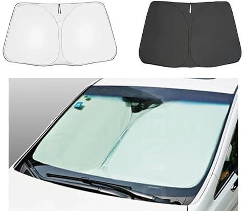 Parasol Coche Anti Parasol Coche para BMW Serie 3 G20 2019-2023 2024G 20 Marco De Parabrisas Delantero Cortina Parasol Ventana Lateral Trasero para Bebé Parasol Luna Coche(Front Windshield B)