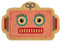 FISURA – Felpudo Original “Robot” de Coco con Base Antideslizante de PVC. Felpudo Entrada casa. Felpudo Rosa. Felpudo con Forma Original. 60 cm x 40 cm.