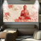 Diamond Painting Bambus Buddha，Diamond Painting Erwachsene Groß XXL 30x80cm，Diamant Painting eckige steine Bilder，Diamond Art zubehör cross stitch kit，diamond Stickerei set Home Wand Dekor Gifts C10