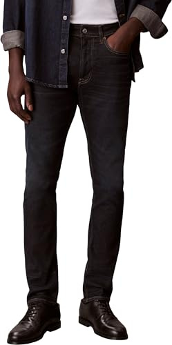 Calvin Klein Herren Jeans Hose Vintage Rinse Skinny Fit