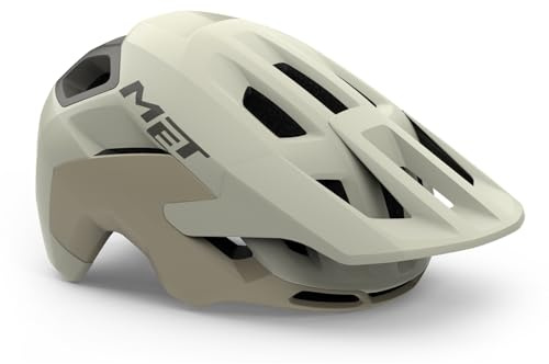 MET Revo MIPS MTB Fahrradhelm, Off-White Matt, Größe 52-56cm