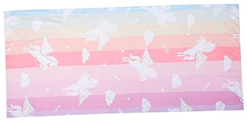 Happyyami Toalla Microfibra Unicornio Piscina y Toalla y Adultos
