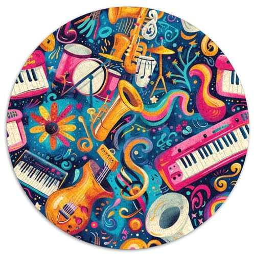 1000 Piece Musical Note Game Puzzle for Adults Gifts Fun Challenging Home Decors Crotchet Jigsaw Puzzle for Adults And Kids Age 12 And Up 1000pcs (67.5x67.5cm)