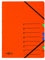 Pagna Ordnungsmappe Easy (Sammelmappe, 7 Fächer, 1-7) orange