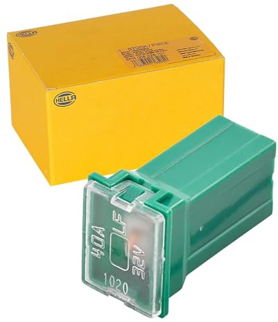 HELLA 8JS 740 026-111 Sicherung - PAL-Blocksicherung Serie1 - 40A - grün | 8JS 740 026-111, Sicherung