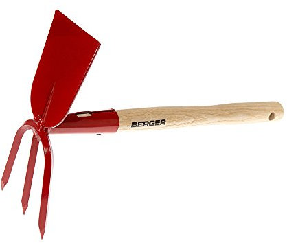 Berger Kleinhacke 5630 mit Holzgriff und einer Arbeitsbreite von 7 cm