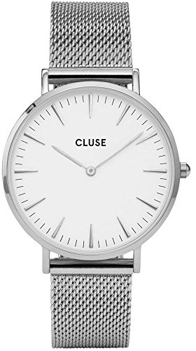 Cluse Damen Armbanduhr Analog Quarz Edelstahl CL18105