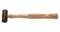 1 RAWHIDE HAMMER Jewellers Raw Hide Leather Mallet 25mm Head