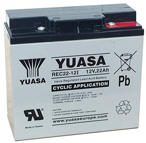 BATTERY, DEEP CYCLE, VRLA 12V 22AH