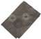 SIDCO Tischdecke grau Ringe Tischtuch Tischband Mitteldecke Kreise 85 x 85 cm