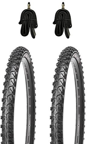 Kujo Resul MTB Reifen Set 24x1.95 inkl. Schläuche mit Dunlopventile